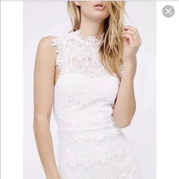 Free People mint lace dress - Picture 5 of 7